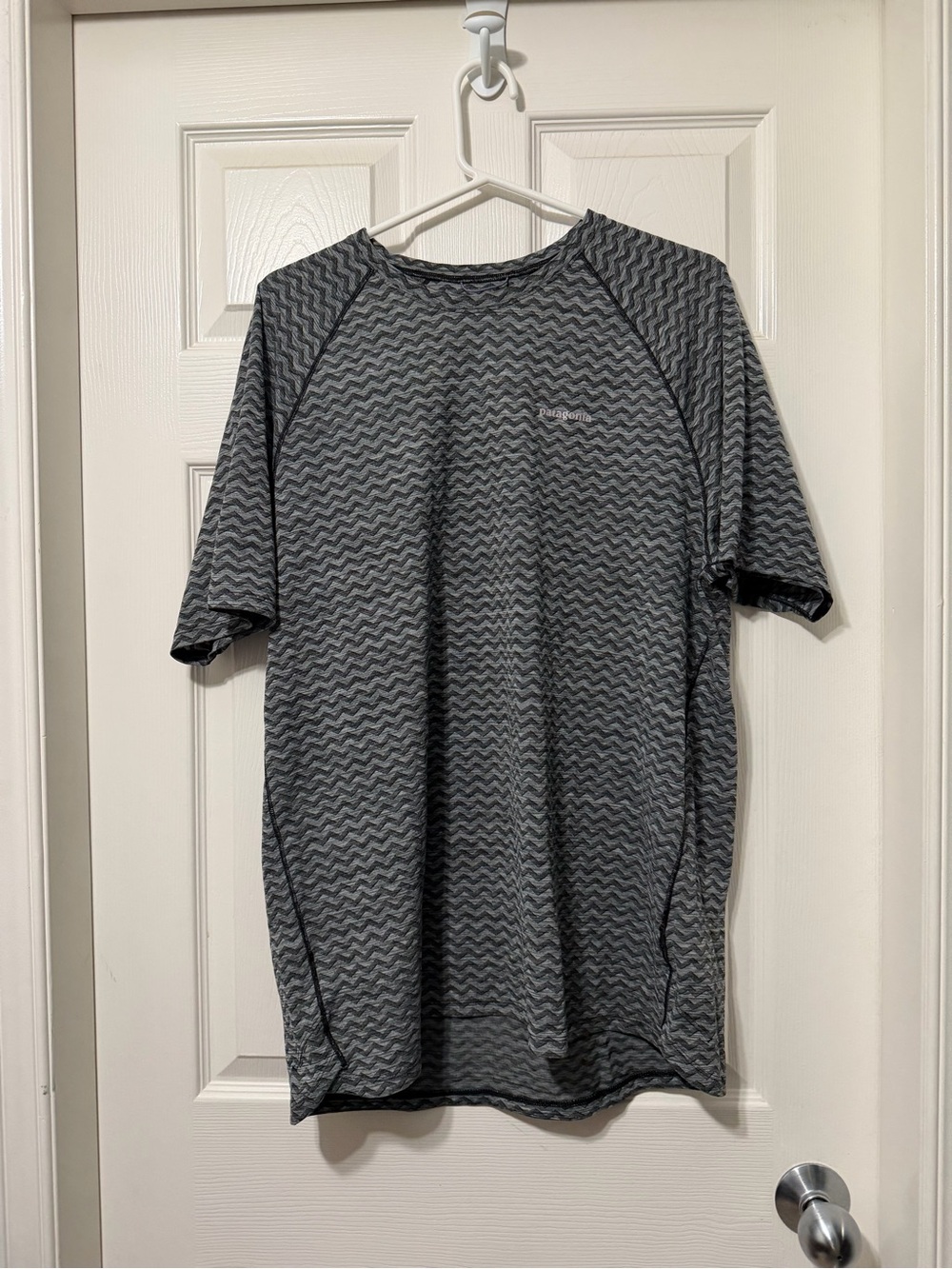 Patagonia Men’s Short-Sleeve Tee ridge flow shirt size xl euc